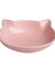 Matte Two-Handled Feeding Bowl  Tilted Pet Bowl